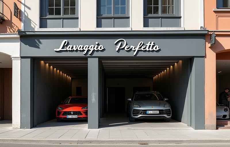 Vista esterna dell'edificio di Lavaggio Perfetto a Bologna